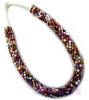 beaded necklace - click here for large view
